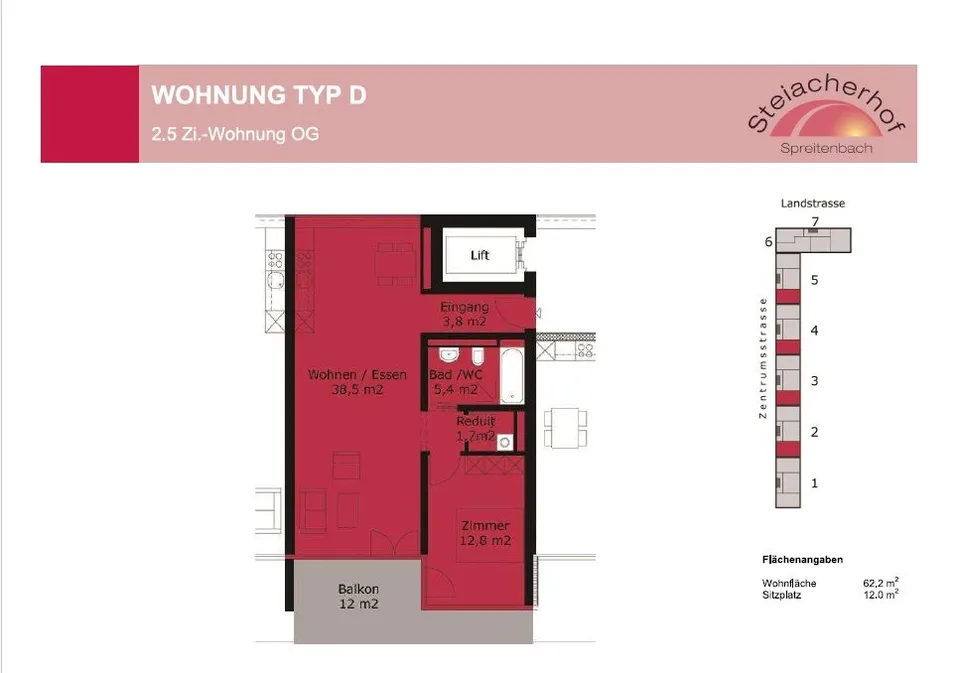 Appartement pour seniors - à louer à partir de 65 ans – photo 8 sur 8