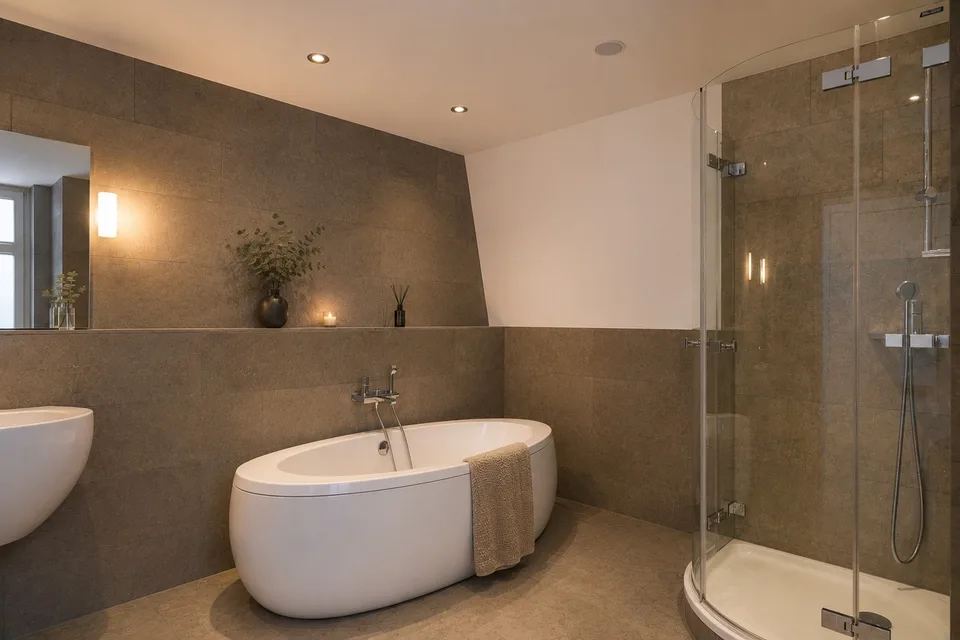 Attraktive 3.5-Zimmer-Dachwohnung mit privater Dachterrasse und Weitblick über Zürich und den Zürichsee – Foto 9 von 17