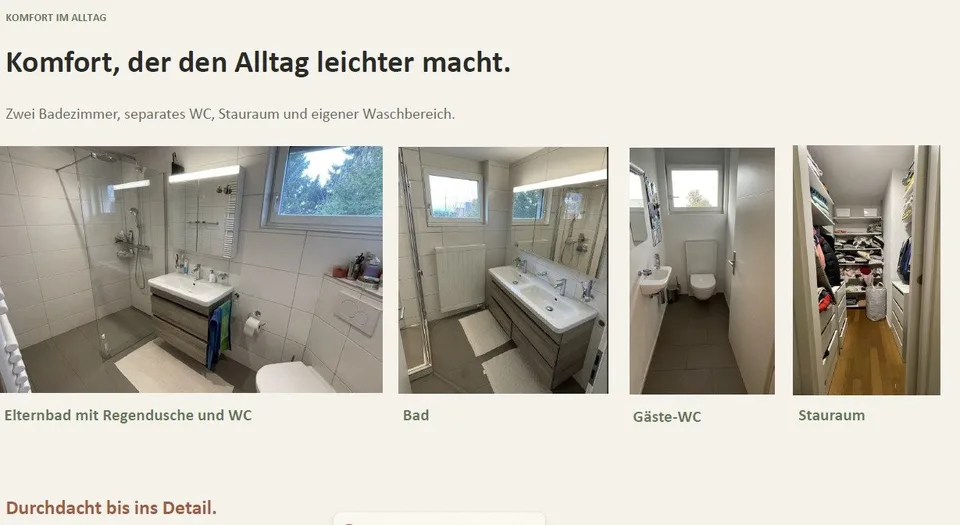 6½ ZIMMER-HAUS IN SPIEGEL B. BERN (BE), MÖBLIERT, TEMPORÄR – foto 4 di 6