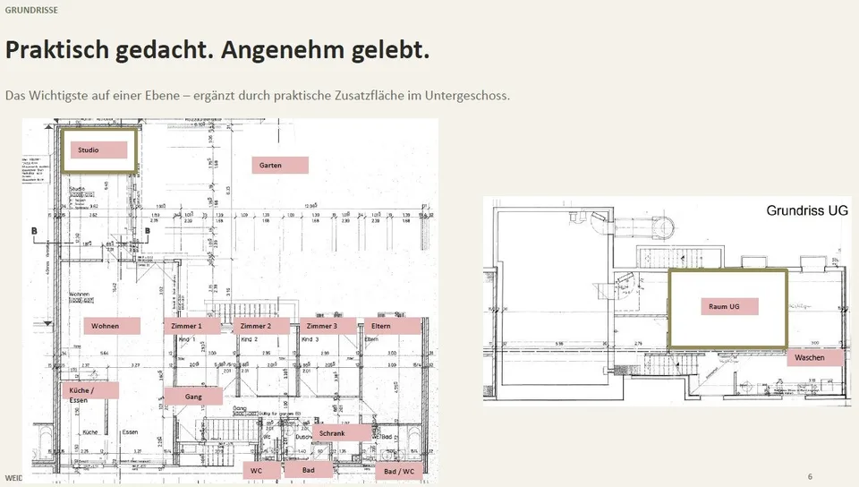 6½ ZIMMER-HAUS IN SPIEGEL B. BERN (BE), MÖBLIERT, TEMPORÄR – foto 5 di 6
