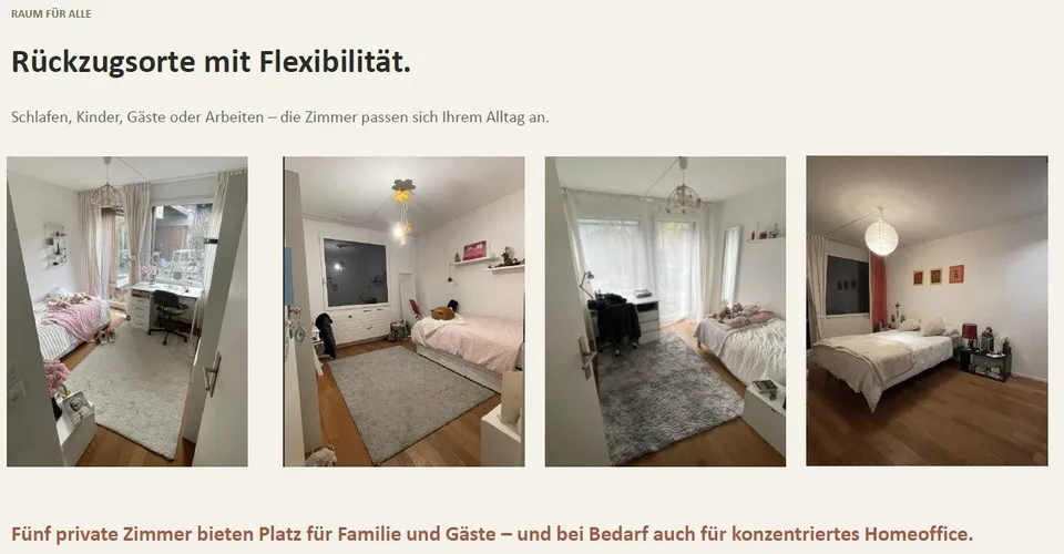 6½ ZIMMER-HAUS IN SPIEGEL B. BERN (BE), MÖBLIERT, TEMPORÄR – foto 3 di 6