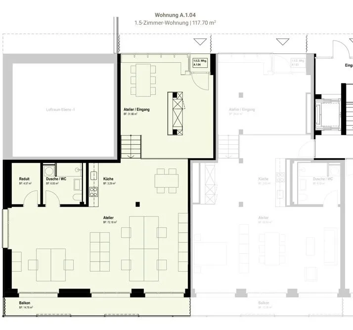Ateliers d'habitation pour des concepts de vie et de travail créatifs - Première location – photo 9 sur 12