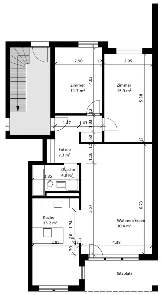Sanierte Wohnung zu vermieten! – photo 12 of 12