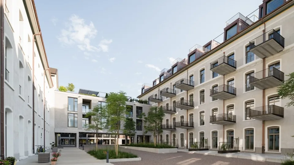 Möbliertes 2.5-Zi-Industrieloft 112 m² + 59 m² Terrasse, Uptown Mels (12 Monate) – Foto 17 von 21