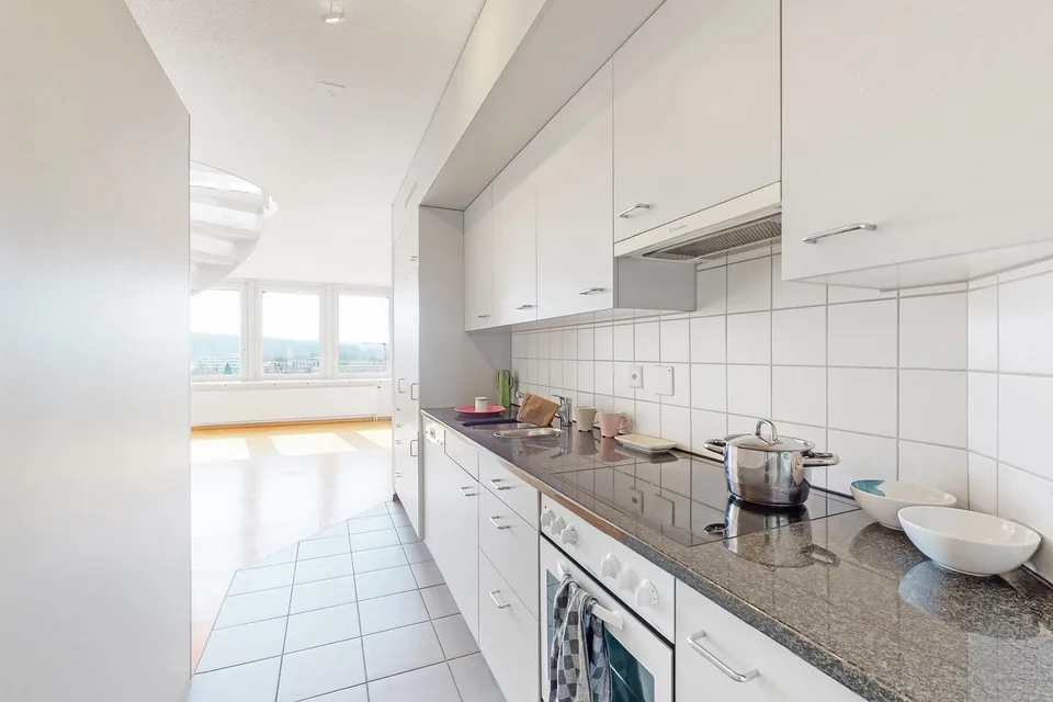 Au-dessus des toits de Solothurn - Appartement en galerie au centre-ville ! – photo 6 sur 12