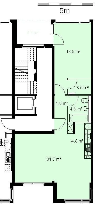 Superbe appartement 2.5 pièces avec balcon convivial au Horburghof – photo 7 sur 7
