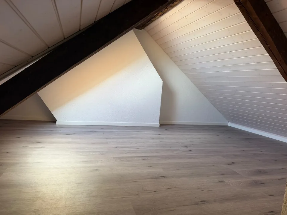 Moderne 3-Zimmer-Duplexwohnung mit Terrasse, Galerie & Klimaanlage an der Langstrasse – Foto 6 von 9