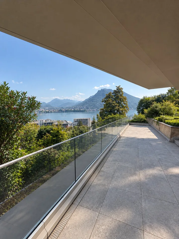 Elegantes 3.5-Zimmer-Wohnung mit großer Panoramaterrasse und Seeblick Paradiso – Foto 20 von 25