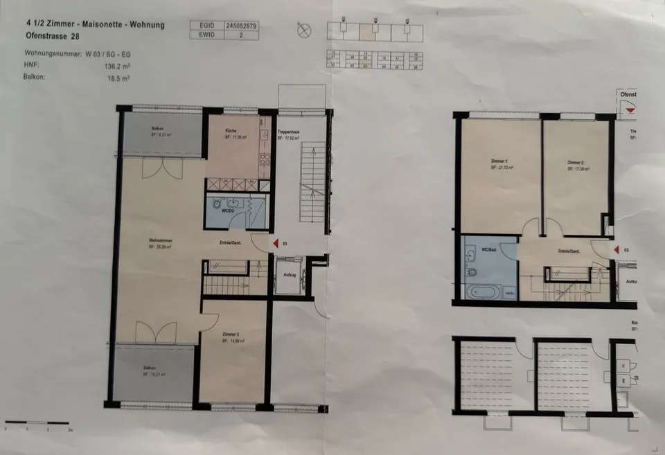 Spaziosa maisonetta di 4.5 locali ad Allschwil – foto 12 di 12