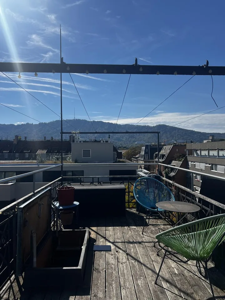 Zentrale 1,5-Zimmerwohnung mit Dachterrasse in Zürich-Wiedikon – Foto 2 von 13