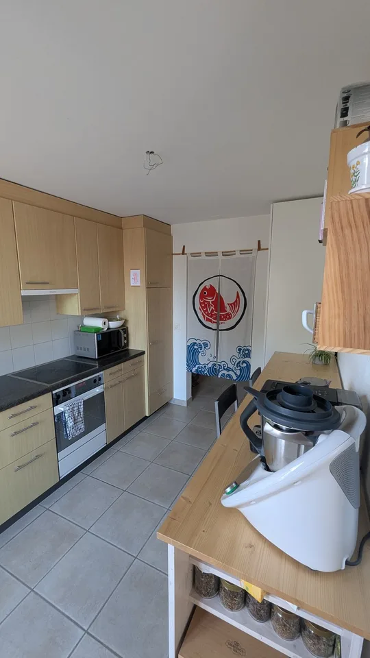 Befristete Untervermietung 3.5-Zi Wohnung mit grosser Terrasse – Foto 3 von 8