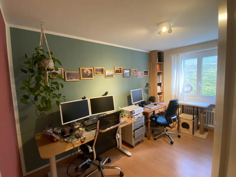 Befristete möblierte Wohnung mit Pilatussicht – Foto 2 von 7