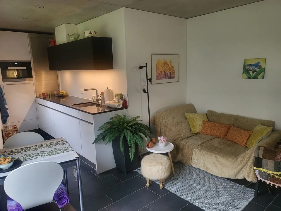 Neubau Gartenwohnung direkt am Waldrand in Zollikerberg – Foto 2 von 7