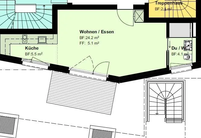 Neubau Gartenwohnung direkt am Waldrand in Zollikerberg – Foto 7 von 7