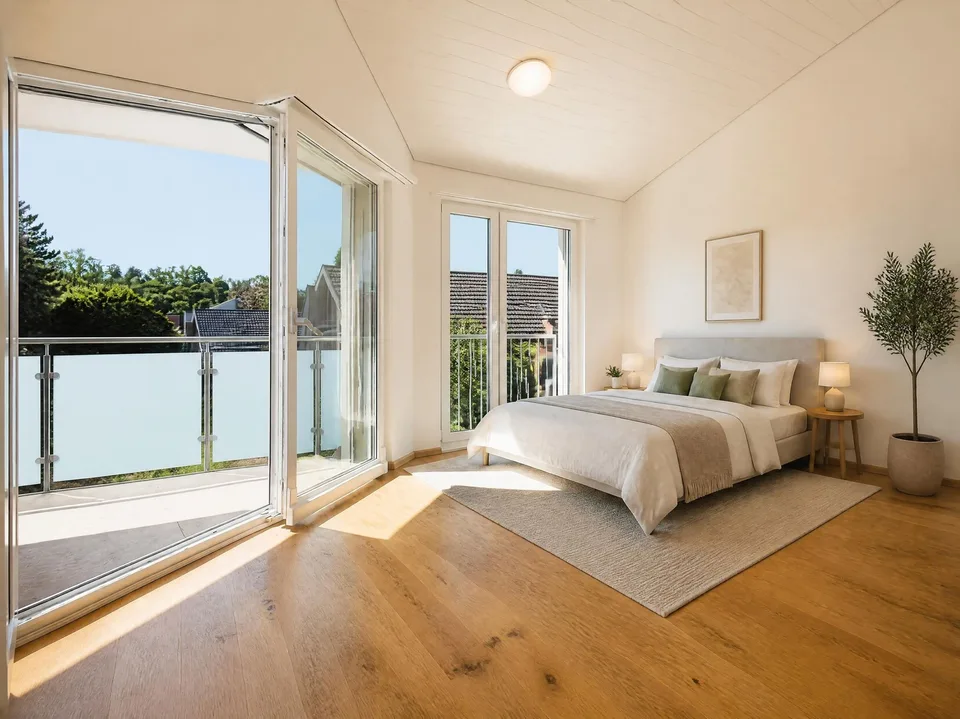 Grosszügige 3.5-Zi-Wohnung mit Terrasse an ruhiger und zentraler Lage – Foto 5 von 12