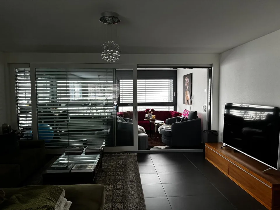 Modernes 1 Zimmer mit Balkon in Apartment in Wollerau – Foto 7 von 7