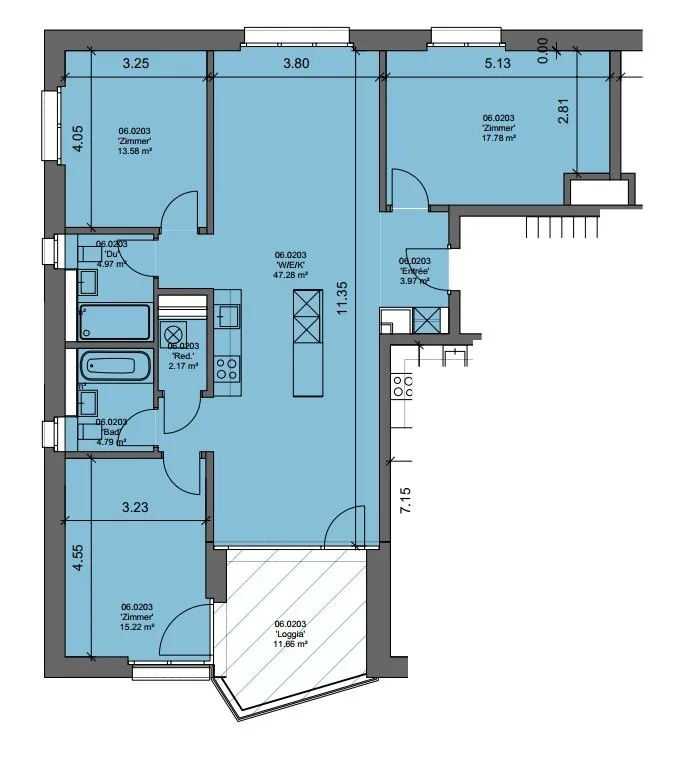 Ampio appartamento di 4.5 locali a Brüttisellen – foto 7 di 7