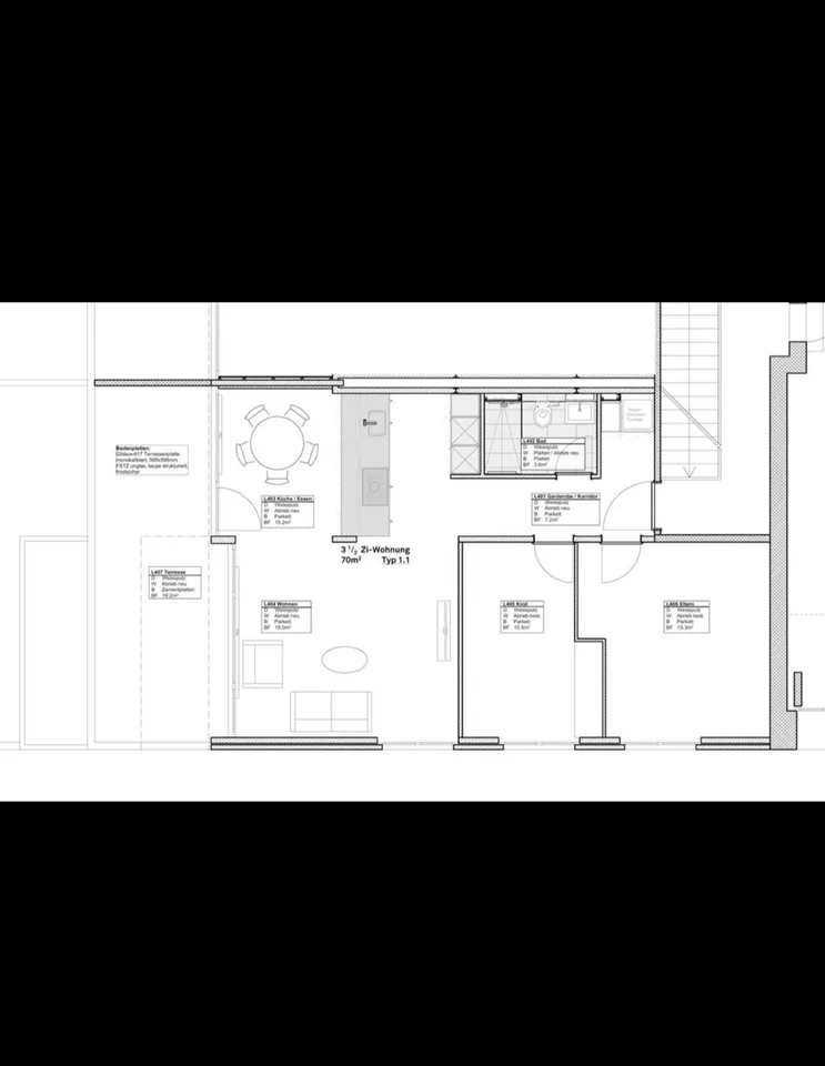 Terrassenwohnung in Obernau – Foto 9 von 18