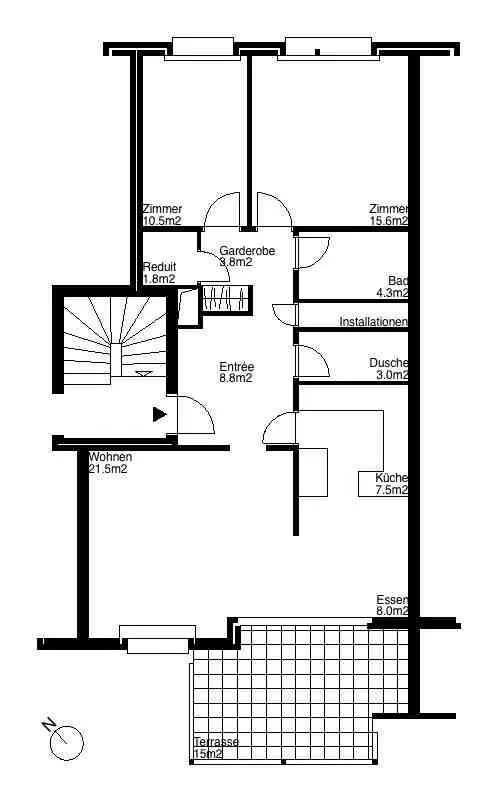 Schöne 3.5 Zimmerwohnung an beliebter Lage in Allschwil – Foto 3 von 9